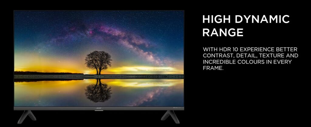 Experience Unmatched Clarity with Acer's 40-Inch Full HD Smart LED Google TV