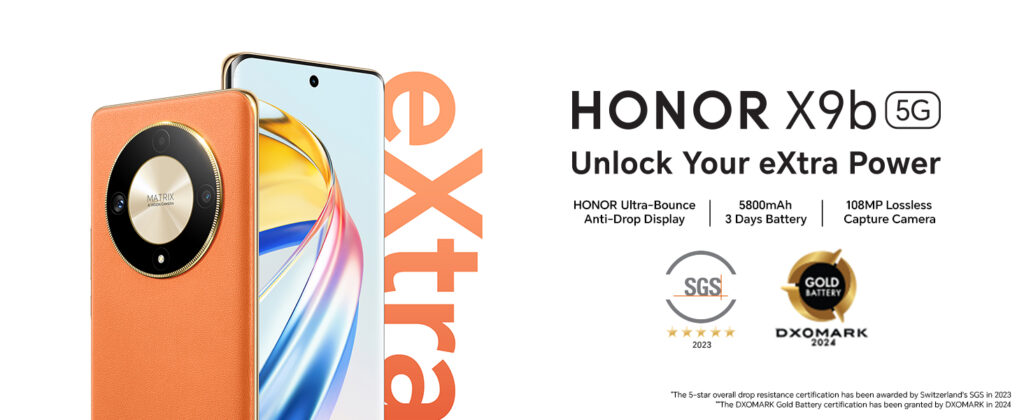 HONOR X9b 5G: Unveiling India's First Ultra-Bounce AMOLED with 108MP Camera and Massive Battery