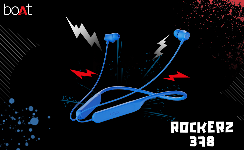 Experience Superior Audio with boAt Rockerz 378 Bluetooth Neckband: Your Ultimate Sound Companion