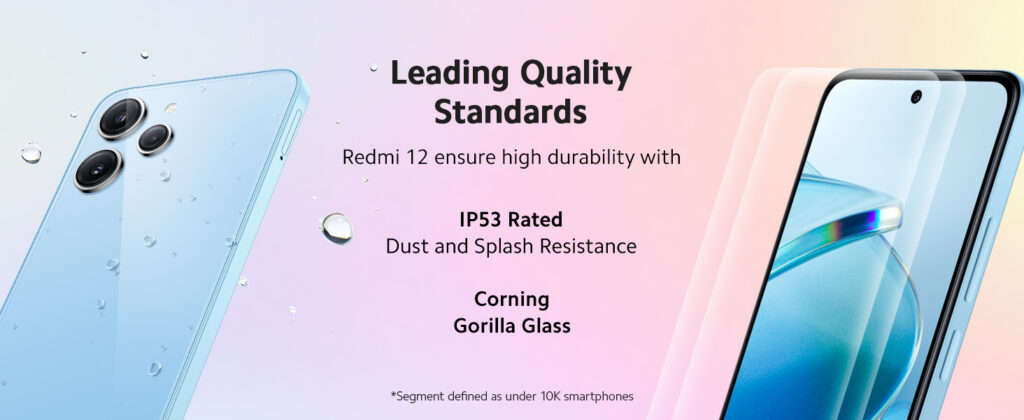 Redmi 12 Experience Elegance and Power: in Moonstone Silver with 6GB RAM and 128GB Storage