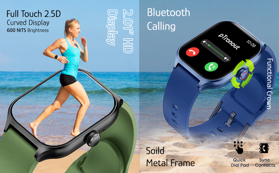 Unveiling the pTron Reflect MaxPro: The Ultimate Smartwatch with Bluetooth Calling and 600 NITS Display