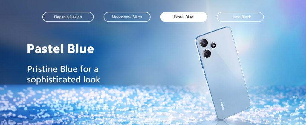 Experience Elegance and Power: Redmi 12 5G in Pastel Blue with 8GB RAM and 256GB ROM – A Comprehensive Review