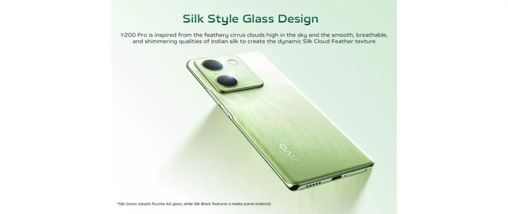 vivo Y200 Pro 5G in Silk Green Unleashing Performance and Style: A Comprehensive