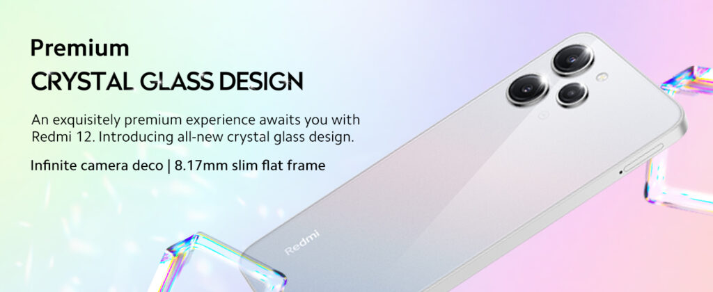 Redmi 12 Experience Elegance and Power: in Moonstone Silver with 6GB RAM and 128GB Storage