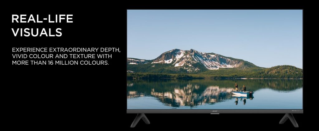 Experience Unmatched Clarity with Acer's 40-Inch Full HD Smart LED Google TV