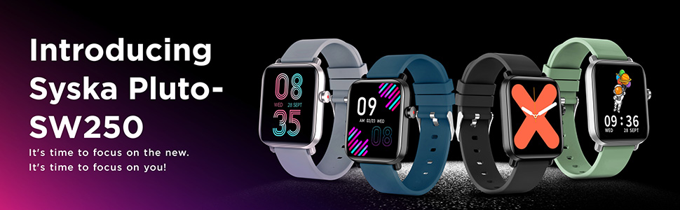 SYSKA Pluto SW250 Smart Watch Review: Best Premium Metal Build, 1.69" Display, 200+ Watch Faces, Smart Notifications